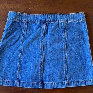 Altard State denim skirt